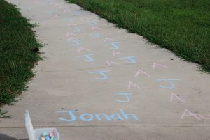 Mommy & Me Monday: Look, Jump, Letter Stomp