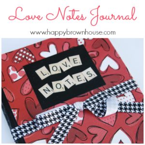 Love Notes Journal | Happy Brown House