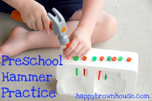 Preschool Hammer Practice