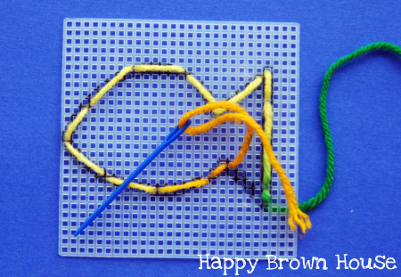 DIY Sewing/Lacing Cards from @happybrownhouse www.happybrownhouse.com