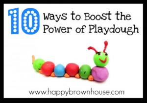 10 Ways to Boost the Power of Playdough from @happybrownhouse