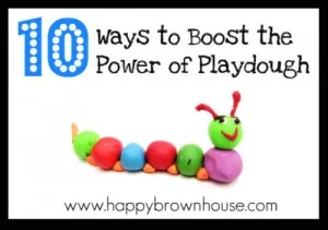 10 Ways to Boost the Power of Playdough from @happybrownhouse