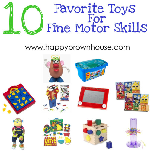 10 Favorite Toys for Fine Motor Skills
