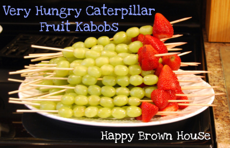 Caterpillar Fruit Kabobs