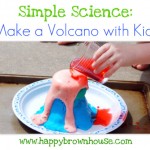 How to Make a Volcano with Kids