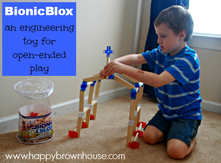 Bionic Blox an engineering toy for open-ended play