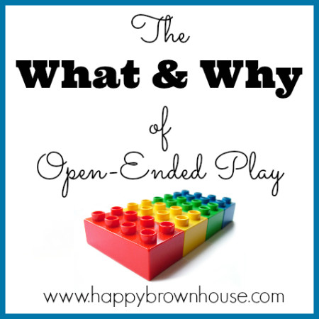 The What and Why of Open-ended Play