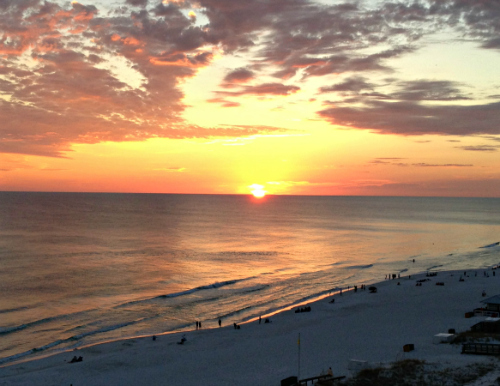 beach sunset