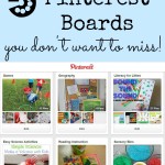 5 Preschoool Pinterest Boards You don't want to miss from www.happybrownhouse.com Fine Motor skills, Playdough, Sensory Bins, Math, and literacy