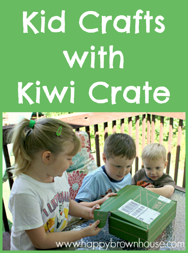Kid Crafts with Kiwi Crate-perfect for busy moms!