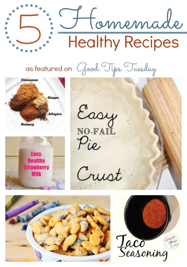 5 Homemade Healthy Recipes