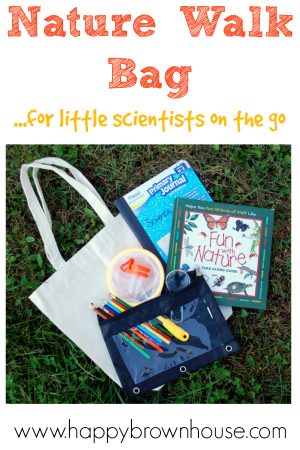 Nature Walk Bag for little scientists on the go