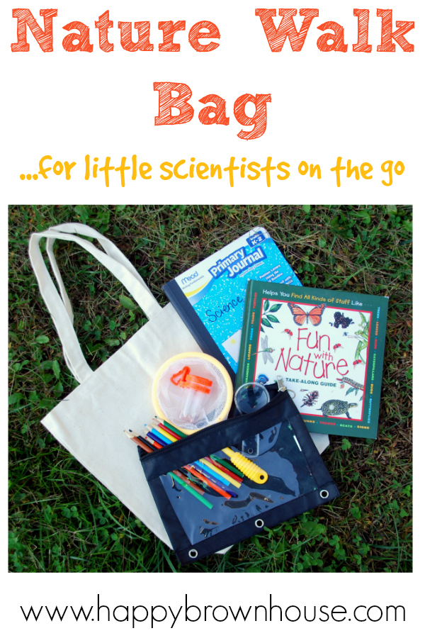 Nature Walk Bag for little scientists on the go