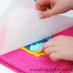 perler bead fish ornament