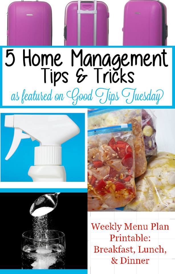 5 Home Management Tips & Tricks: