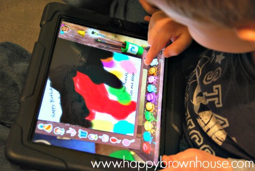 art on Leo's Pad preschool app by Kidaptive