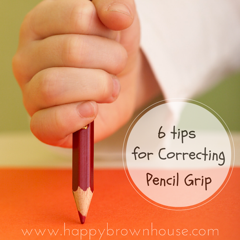 6 Tips for Correcting Pencil Grip
