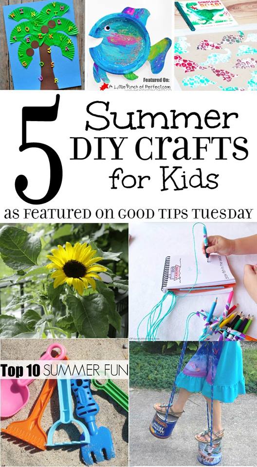 5 Summer DIY Crafts for Kids