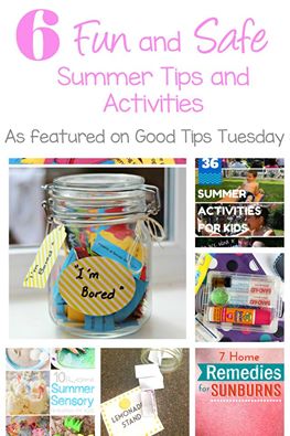 6 Fun and Safe Summer Tips and Activities