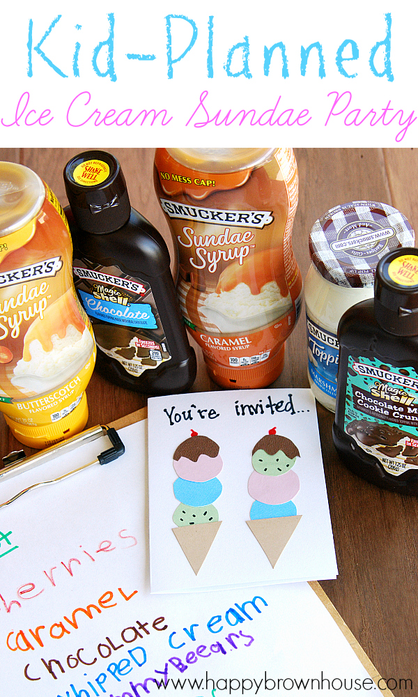 DIY Ice Cream Sundae Hostess Gift