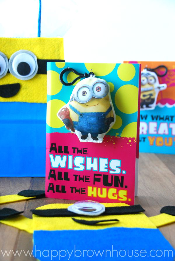 Minion Clip Card from Hallmark - Happy Brown House