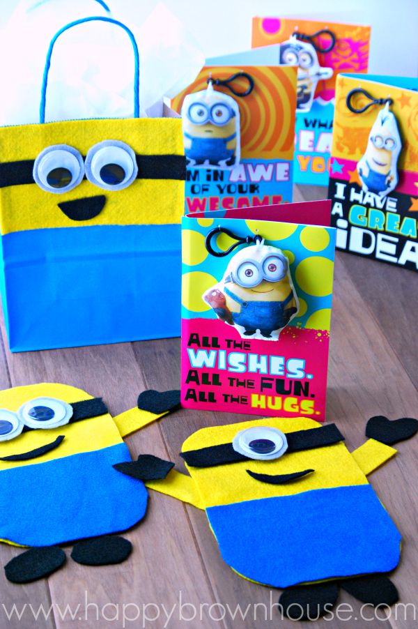 Minion Gift and Clip Cards from Hallmark