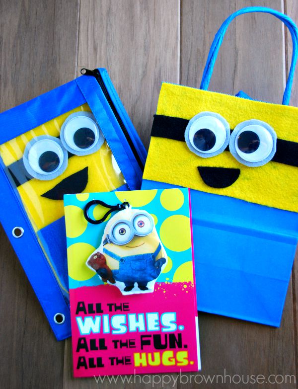 DIY Minion Gift for Preschooler