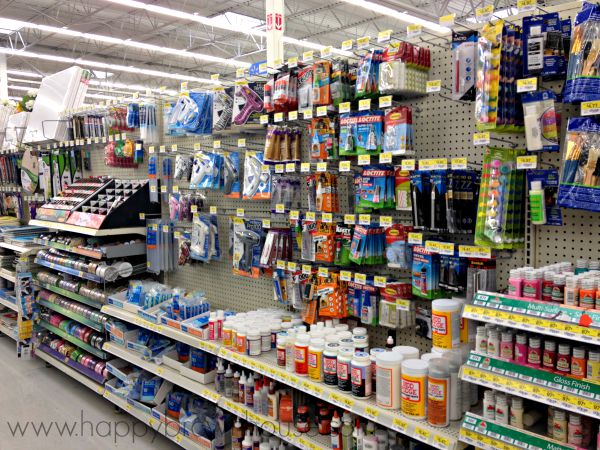 Walmart Craft Aisle