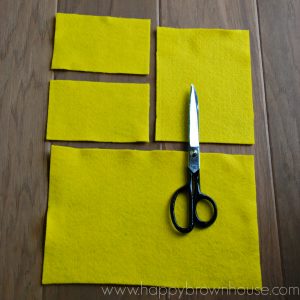 yello felt cut