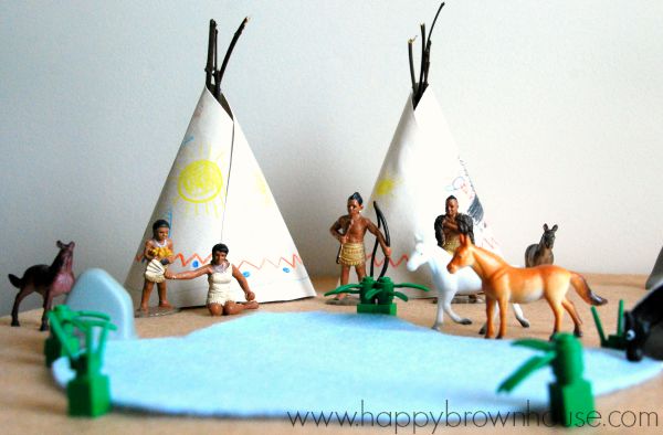 Native American Small World Play