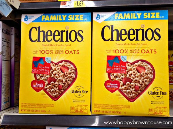 Cheerios Buy a box, Give a Box