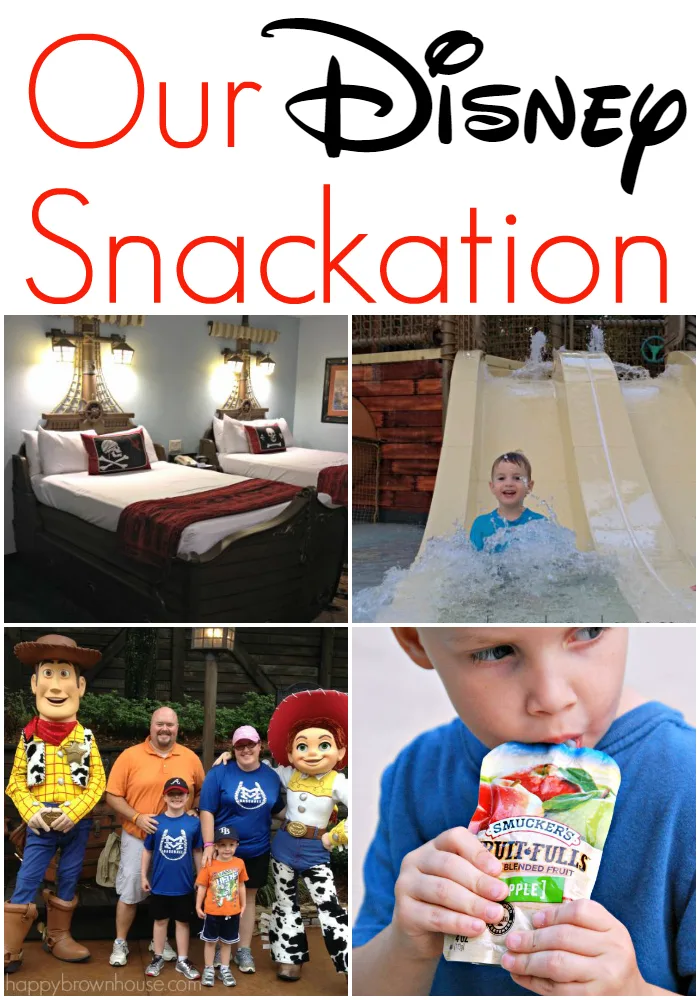 Our Disney Vacation was full of fun memories, but fueled by lots of easy, on-the-go snacks thanks to Smucker's #Snackation [ad]