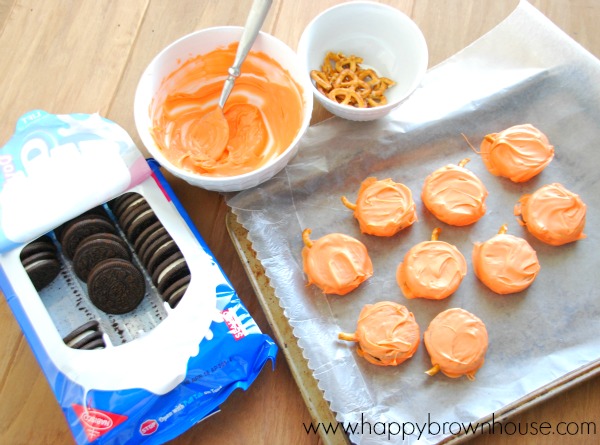 Candy Coated OREO Pumpkins