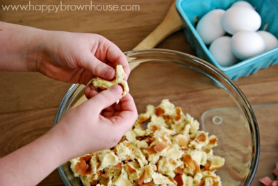 Have leftover holiday ham? This Ham, Egg, and Cheese Breakfast Casserole recipe is perfect for Christmas brunch. Make it the night before, and pop it in the oven while you open Christmas presents with the family.