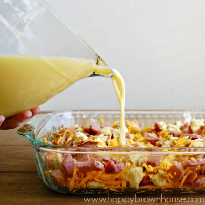 Have leftover holiday ham? This Ham, Egg, and Cheese Breakfast Casserole recipe is perfect for Christmas brunch. Make it the night before, and pop it in the oven while you open Christmas presents with the family.