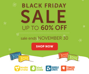 Kiwi Crate Black Friday 2015 Get up to 60% off!