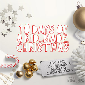 String Art Ornament - 10 Days of a Kid-Made Christmas