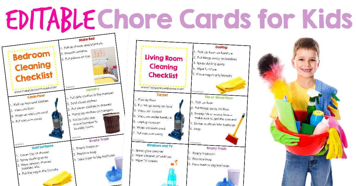 Chores for Kids. Chores Cards. House Chores Cards. House Chores Kids.