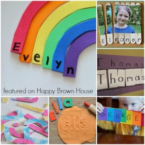 26 Ways to Learn Names for Preschoolers