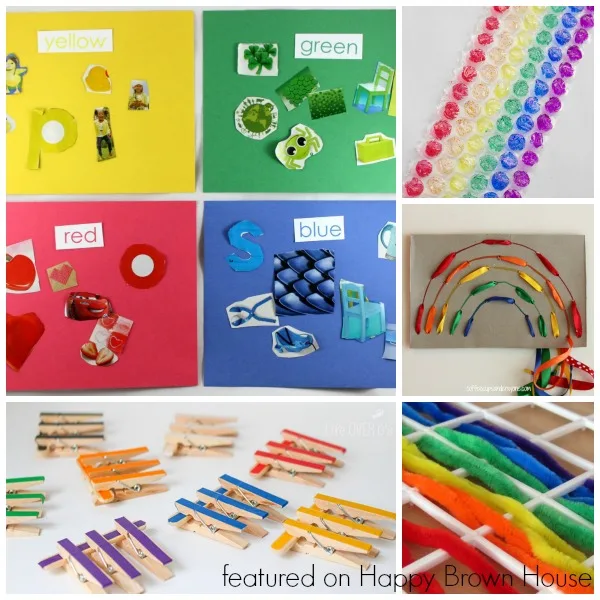 10 Rainbow Crafts for Kids