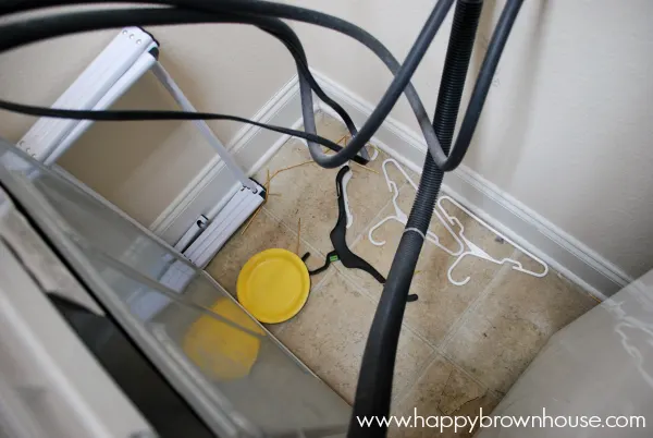Organizing and Spring Cleaning the Laundry Room - Happy Brown House
