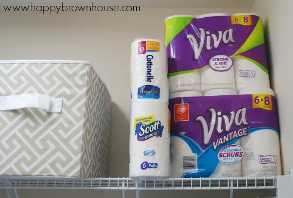 Organizing and Spring Cleaning the Laundry Room - Happy Brown House