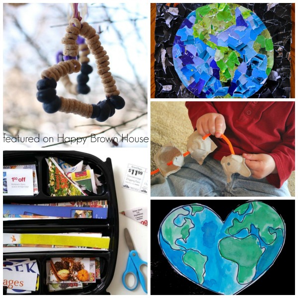 Earth Day Fine Motor Skills Collage 1
