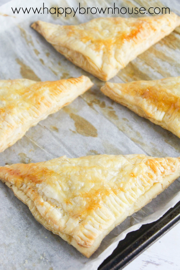 Baked Pumpkin Turnovers