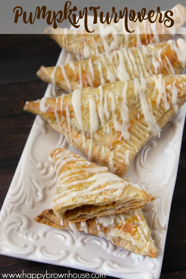 These easy Pumpkin Turnovers will be the hit of the fall party or Thanksgiving. If you love pumpkin, these are the flakiest, mouthwatering turnovers. They are surprisingly easy to make and will have you begging for more. These work well for a dessert or a breakfast pastry.