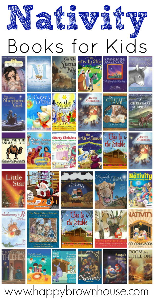This list of Nativity Books for Kids is a great place to start when looking for stories about Jesus' birth during Christmas time. Great list!