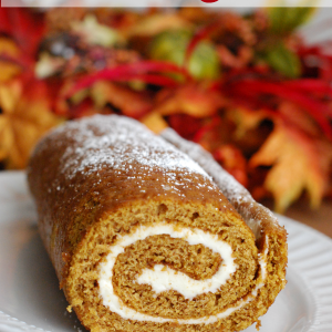 This pumpkin roll recipe and video tutorial is perfect for fall or Thanksgiving dessert. The perfectly spiraled pumpkin cake with cream cheese filling looks delicious. The video tutorial is super helpful in explaining how to make a pumpkin roll. I think I'll give it a try this year!