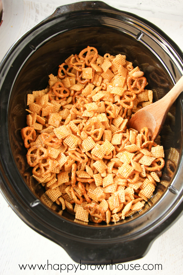 Easy to Make Crockpot Chex Mix Recipe