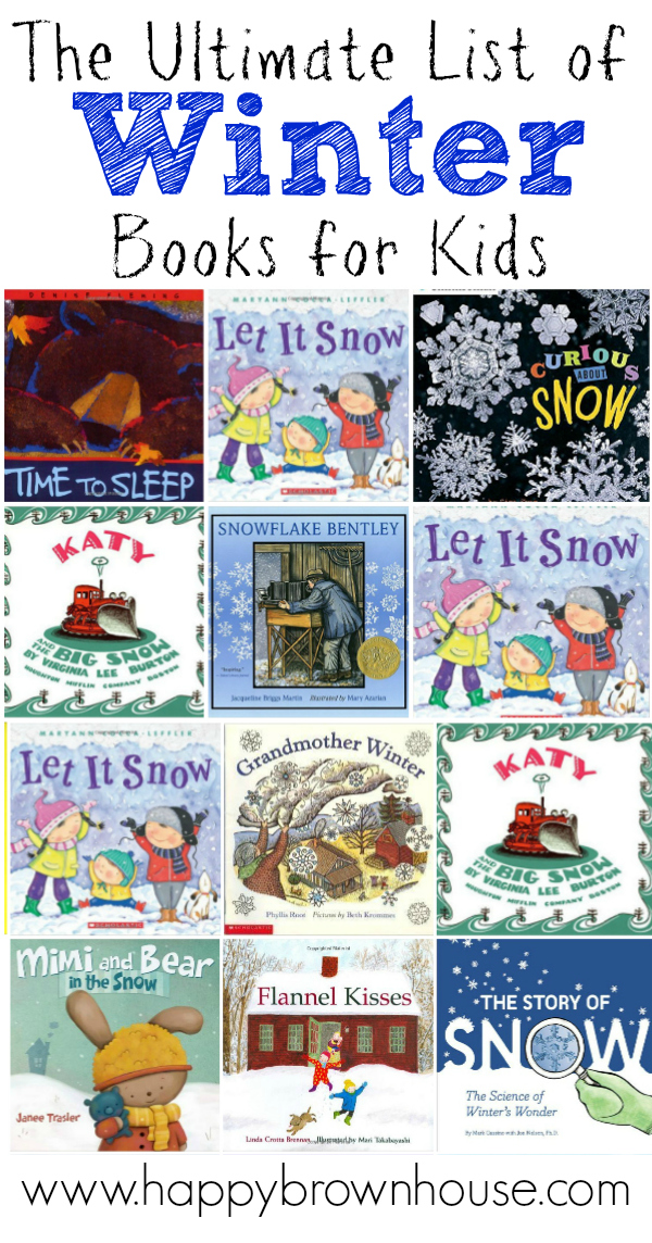 The Ultimate List of Winter Books for Kids - Happy Brown House