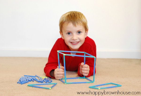 Pipecleaners + Straws Activity - Toddler at Play